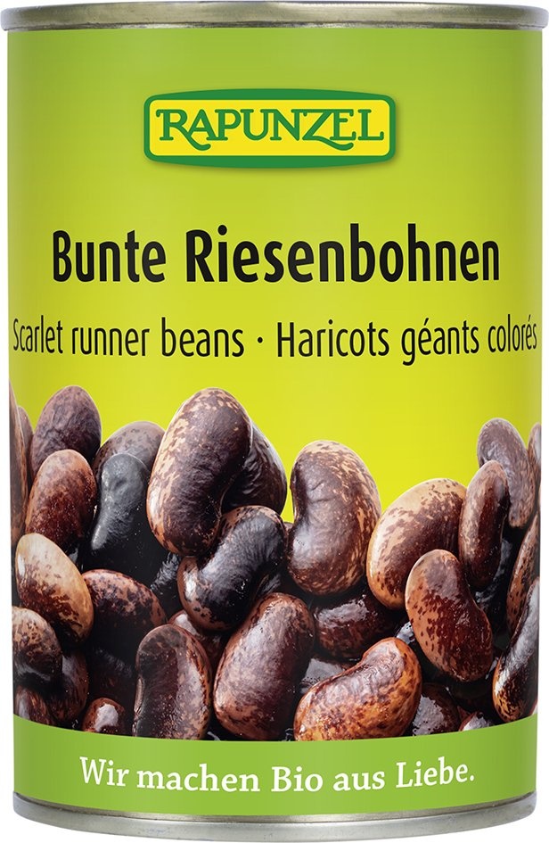 BIO obří fazole sterilované 400 g Rapunzel 